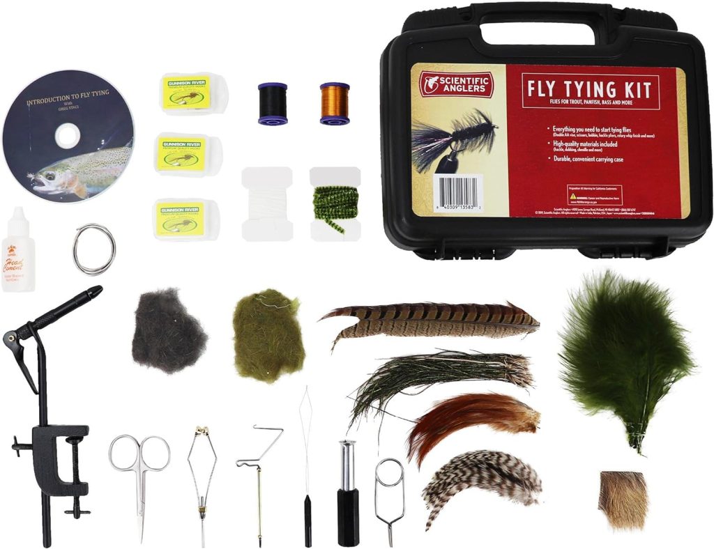 Scientific Anglers Deluxe Fly Tying Kit and Vise